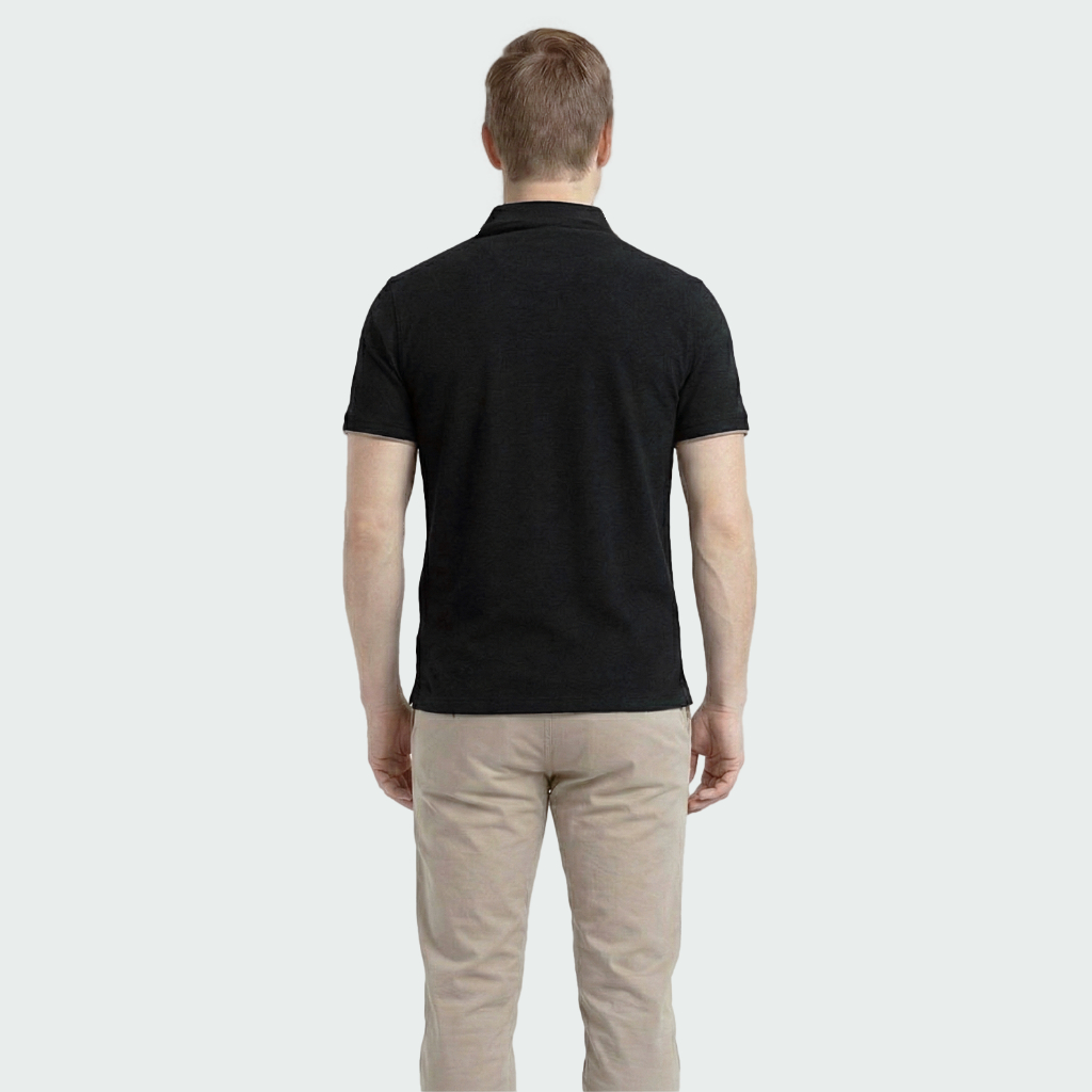LAMODE Áo Polo Nam Tay ngắn Regular có túi cotton co giãn thoáng mát men'swear LPS022AS0E