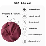 Set đồ tập gym yoga nữ Bliss legging aeyo - bộ đồ tập gym yoga pilates quần legging cạp cao, áo tay dài — ảnh 4
