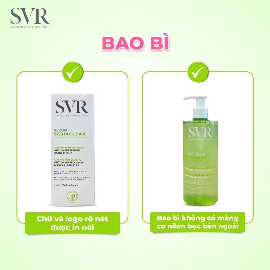 [HB GIFT 2] Tinh chất vitamin C dưỡng sáng da, chống nhăn SVR [C] Ampoule Anti-Ox 10ml