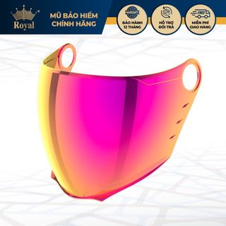 Kính che mặt thay thế mũ bảo hiểm xe máy 3/4 Royce helmet XH01 Royal M668 M268