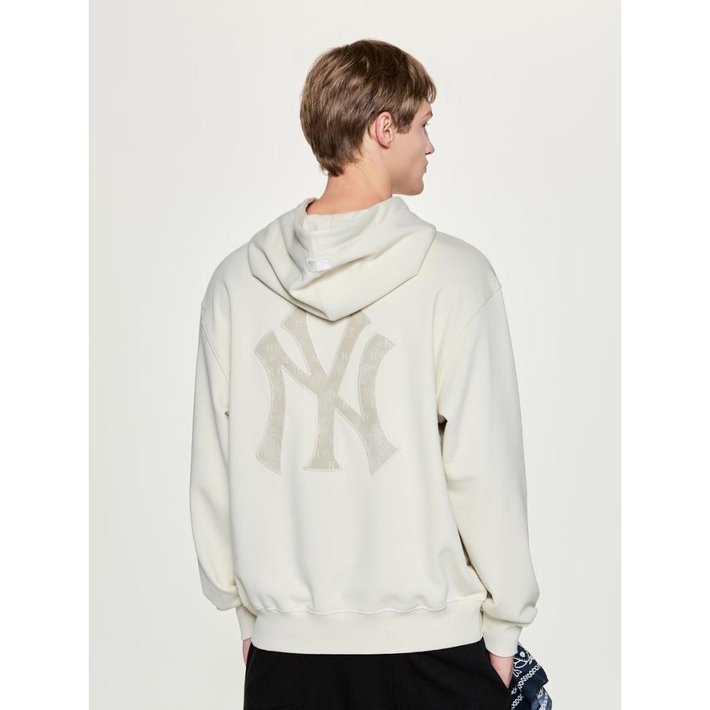 Áo Nỉ Có Mũ M.L.B Hoodie Big Lux Mega GREYB Oversize Unisex | BigBuy360 - bigbuy360.vn