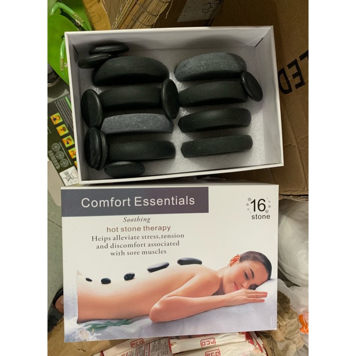 Bộ Đá Nóng 16 Viên Massage Body Giúp Đả Thông Kinh Lạc, Lưu Thông Khi Huyết