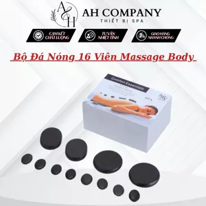 Bộ Đá Nóng 16 Viên Massage Body Giúp Đả Thông Kinh Lạc, Lưu Thông Khi Huyết