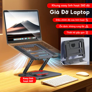 Giá đỡ Laptop, Macbook, Máy tính bảng Ipad công thái học nâng hạ độ cao hỗ trợ tản nhiệt