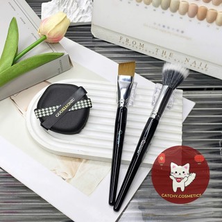 [GUOXIAONIU] Set 2 Cọ Guoxiaoniu Kèm Mút Tán Nền, Cọ Dàn Nền, Cọ Má Hồng, PSEUDO Natural Makeup Set