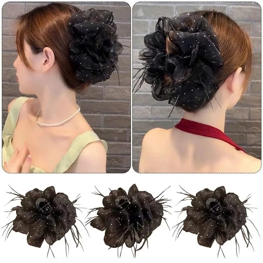 [Peinn] Các mẫu kẹp tóc nhiều lớp họa tiết xinh xắn tiểu thư cho chị em