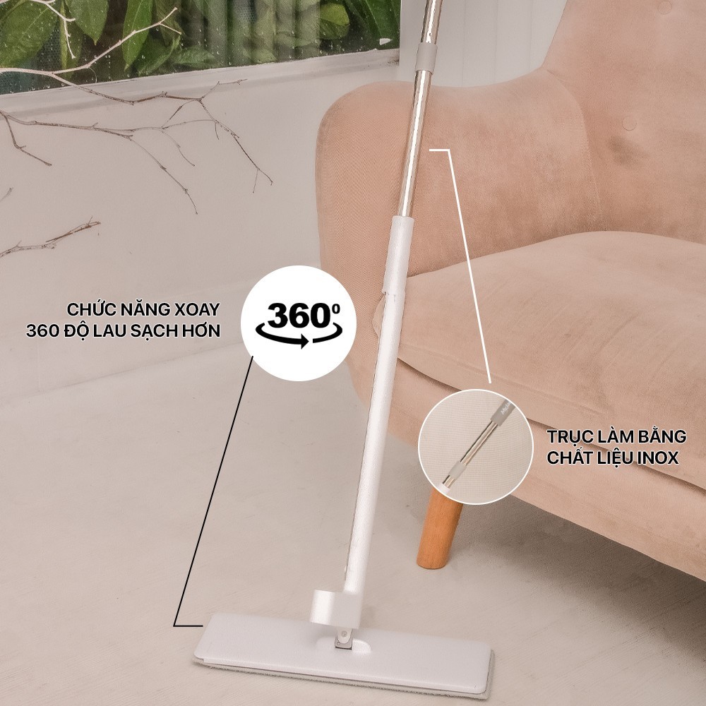 SỐ LƯỢNG CÓ HẠN - Bộ 3 món dụng cụ lau dọn gia đình tiện lợi, thông minh, tiết kiệm thời gian