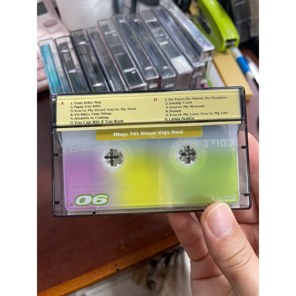 Băng Cassette Nhạc Tết Disco Việt Hoá