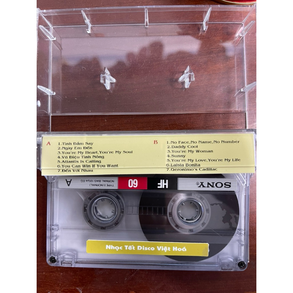 Băng Cassette Nhạc Tết Disco Việt Hoá