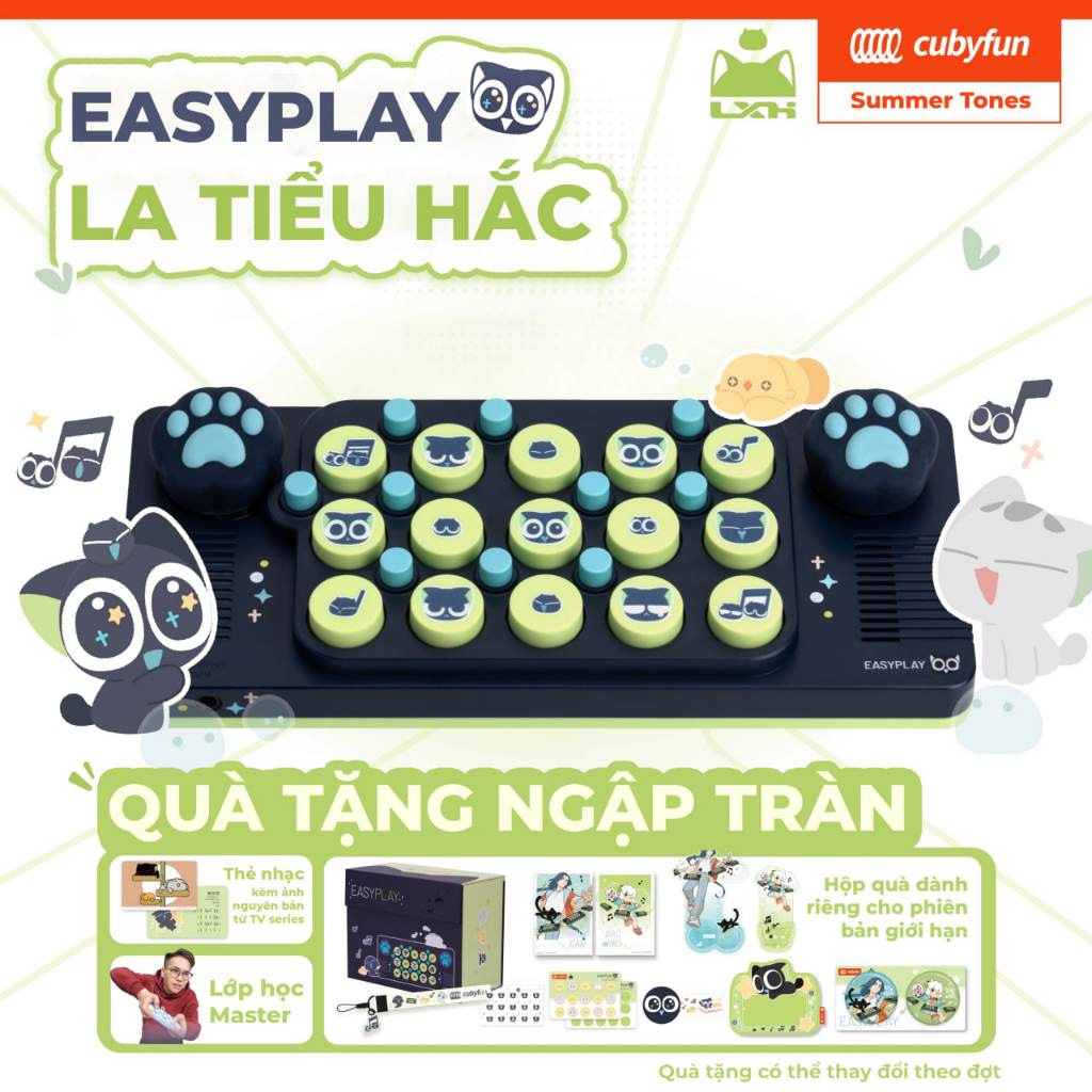 【BH 1 đổi 1】Bàn phím âm nhạc bỏ túi | Easyplay La Tiểu Hắc (86 Âm thanh ...