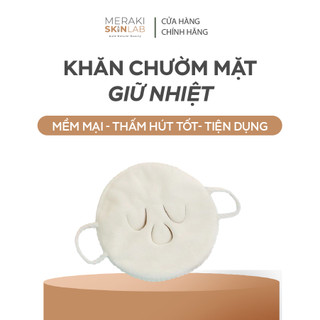 Khăn chườm mặt giữ nhiệt / khăn mặt làm đẹp — dùng cho chăm sóc da mặt, có thể chườm nóng – lạnh bằng hơi nước tại nhà.