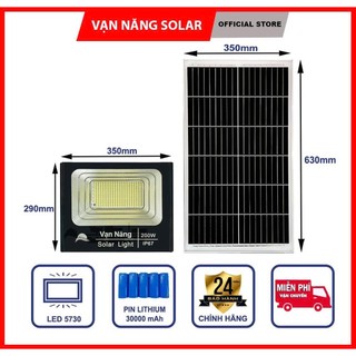 Đèn năng lượng mặt trời 200W