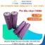Pin Sạc Lithium18650 3.7V 1200mAh 1 đầu nhọn dùng cho micro loa kéo, xách tay,. chất lượng cao