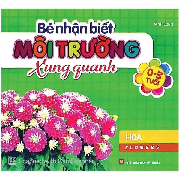 Sách: Bé Nhận Biết Môi Trường Xung Quanh Dành Cho Bé Từ 0 - 3 Tuổi (Combo 2 Cuốn HOA + VẬT DỤNG GIA ĐÌNH)