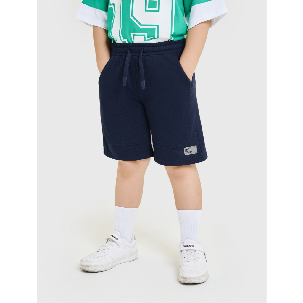 Quần short bé trai CANIFA cạp chun form dáng thoải mái năng động 2BS25S002