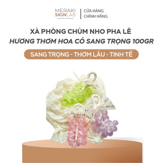 Xà phòng chùm nho pha lê hương thơm hoa cỏ sang trọng – quà tặng độc đáo, trang trí nhà cửa, dưỡng ẩm và làm mềm da 250g