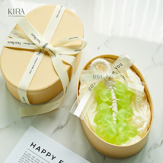 Xà phòng chùm nho pha lê hương thơm hoa cỏ sang trọng – quà tặng độc đáo, trang trí nhà cửa, dưỡng ẩm và làm mềm da 250g