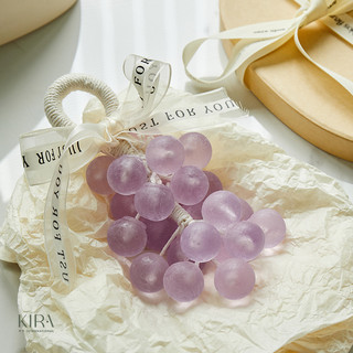 Xà phòng chùm nho pha lê hương thơm hoa cỏ sang trọng – quà tặng độc đáo, trang trí nhà cửa, dưỡng ẩm và làm mềm da 250g