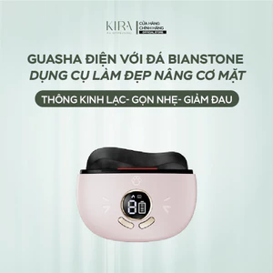 Guasha điện đá Bianstone – thiết bị làm đẹp giúp nâng cơ mặt, cạo gió thư giãn, hỗ trợ khai thông kinh lạc toàn thân.