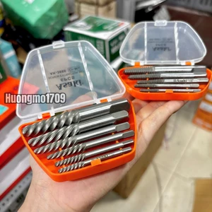Bộ mũi ren tháo mở bu lông, ốc vít gãy 5 cây chính hãng Asaki model AK-3687