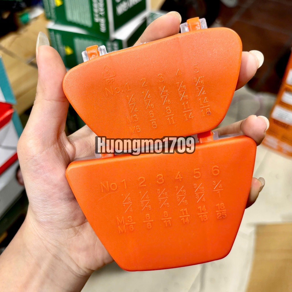 Bộ mũi ren tháo mở bu lông, ốc vít gãy ASAKI model AK-3687 và AK-3688, bộ ta rô lấy ốc gãy