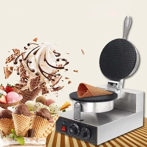 Máy làm vỏ bánh quế 1200W kiểm soát nhiệt độ chính xác, bánh thơm ngon