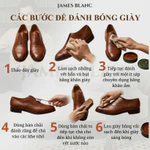 Giày Da Nam James Blanc Giày Lười Nam Da Bò Nhập Mềm Mại Siêu Êm Chân G2687 Đế Cao Su Nguyên Khối Chống Trơn Trượt — ảnh 8