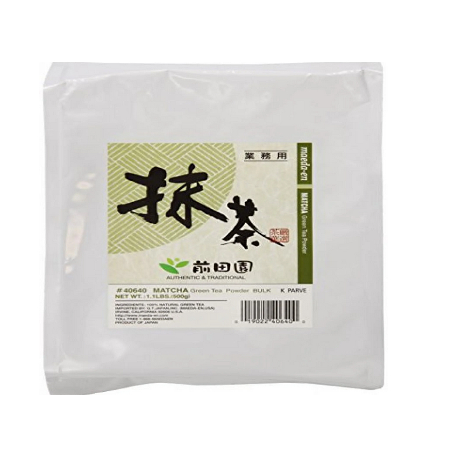 Maeda-en Bột Matcha,Bột trà xanh Matcha - Túi lớn 500g
