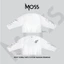 ÁO LONG SLEEVE IN NHŨ "LIGHT IN THE DARK" (Áo Thun Cổ tròn Tay Dài) / BOXY - MOSS.STU - 260GSM