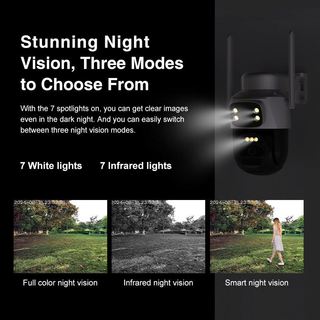Camera sim 4G dùng năng lượng mặt trời Vstarcam BG622DR phân giải 2K xem 2 màn hình kèm tấm pin đơn