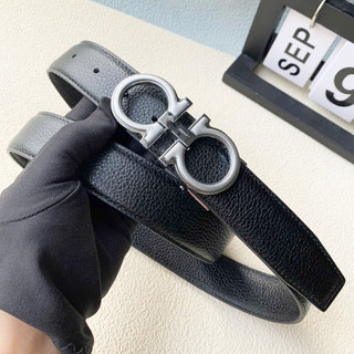 Thắt lưng nam da bò dây nịt bản to 3.2cm bấm lỗ đẹp xịn siêu hot