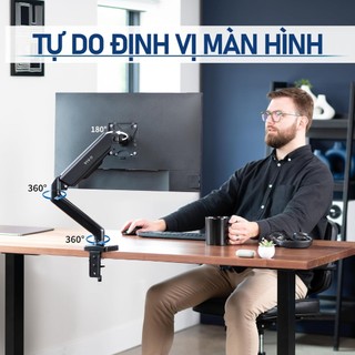Giá Đỡ Màn Hình Arm Màn Hình 13-34 inch 2-10KG Xoay 360° điều chỉnh đa hướng