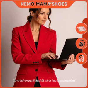 BANANA REP ÁO BLAZER NỮ MÀU ĐỎ NỔI BẬT (251204042)