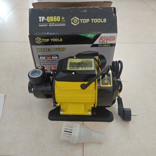 Máy bơm nước Toptools, máy bơm hút nước TP-QB60 550w 0.5HP, bơm nước, tưới tiêu...Bảo hành 6 tháng