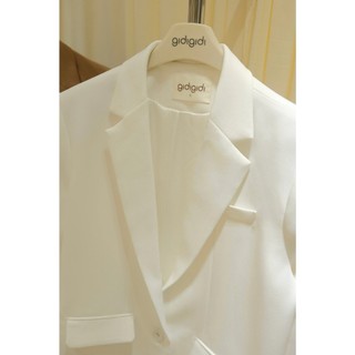 GIDIGIDI - Áo khoác vest blazer dáng rộng phối nhiều kiểu màu basic