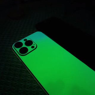 Miếng Dán Lưng 3D Phát Sáng Tương Thích Với iPhone 12 - 17promax