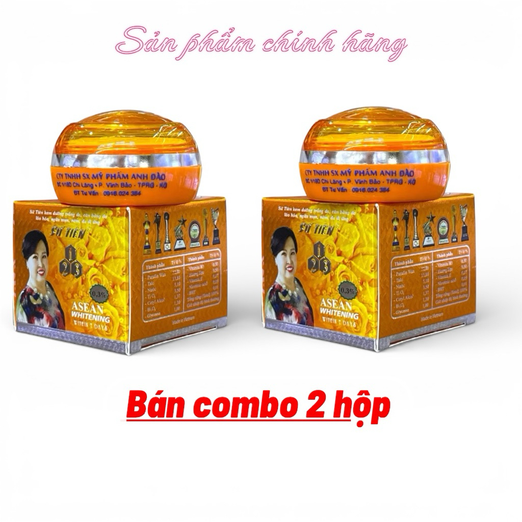Combo 2 Hộp Kem Sứ Tiên Màu Cam Chính Hãng