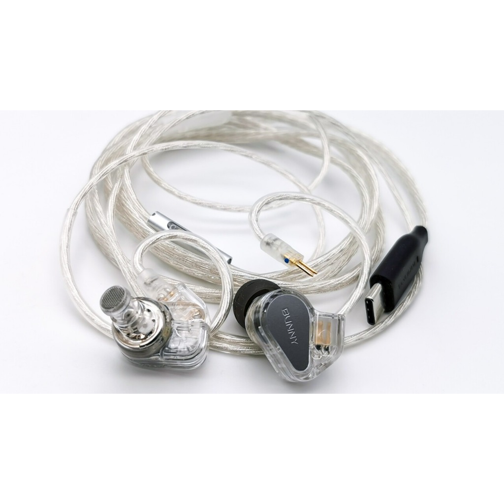 🎧 TANCHJIM Bunny –Tai Nghe In-Ear Dynamic IEM + DSP Type-C/3.5mm: PET-Ti, Double-Chamber, 5-Band EQ | BigBuy360 - bigbuy360.vn