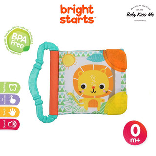 Sách Vải Cho Bé Sơ Sinh Có Gặm Nướu, Đồ Chơi Phát Triển Trí Não & Giác Quan Bright Starts Teethe & Read