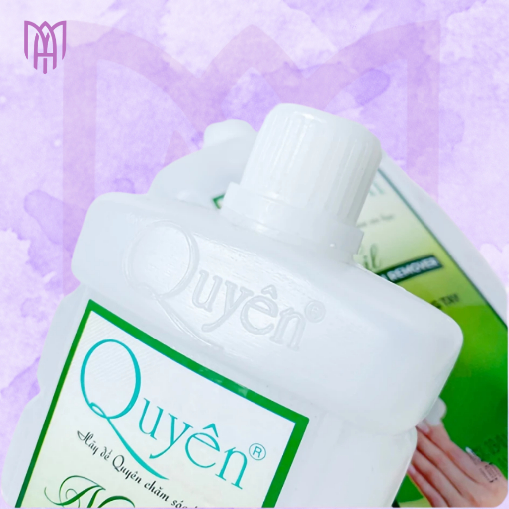 Nước Rửa Móng Tay Cao Cấp Chính Hãng Quyên Aceton - 500ml, 1000ml - Có Hương, Không Hương