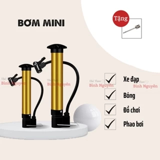bơm bóng cầm tay mini,bơm bóng tặng kèm kim SIEU HOT
