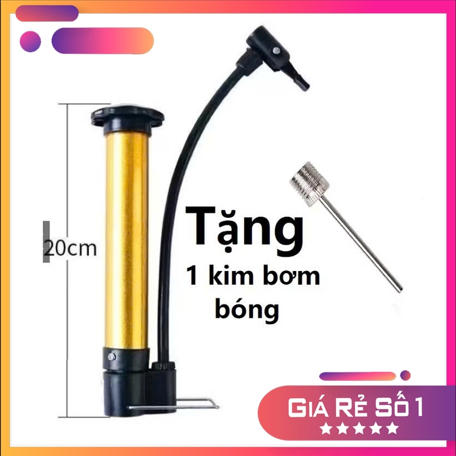 bơm bóng cầm tay mini,bơm bóng tặng kèm kim SIEU HOT