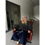 Áo Hoodie Sọc Dọc Nỉ 2 Da VIBESTU " Logo " Boxy Tay Dơi Unisex Nam Nữ
