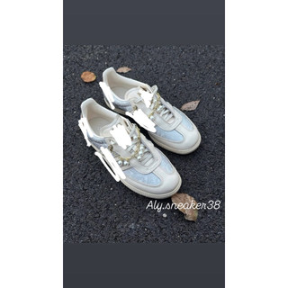 [ẢNH THẬT _ HÀNG SC]Giày thể thao màu be,sneaker chamr đính ngọc trai Phối màu cực xinh,giày nữ hottrend mẫu mới