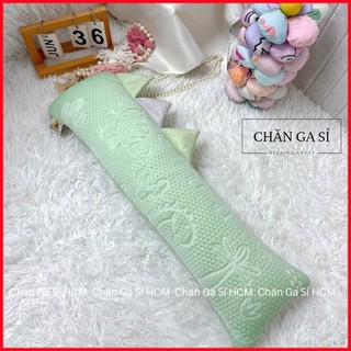 🌕BÉ CƯNG🌕Gối Ôm Băng Lạnh Phối Lụa Lyocell Cho Bé Đi Học Êm Ái, Mát Lạnh, Kèm Ruột Lông Vũ Cao Cấp
