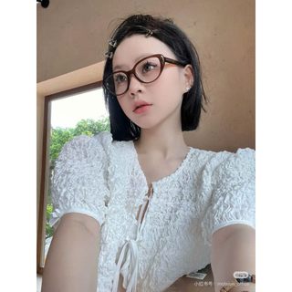 [MUA 1 TẶNG 1 PHỤ KIỆN] Kính Thời Trang Dáng Mắt Mèo Chống Tia UV & Ánh Sáng Xanh, Thay Tròng Cận