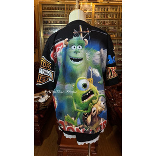 [ẢNH CHÍNH CHỦ] Áo Thun Cotton Thái Monster Sulley Motor Bike by Nguyenkimthao