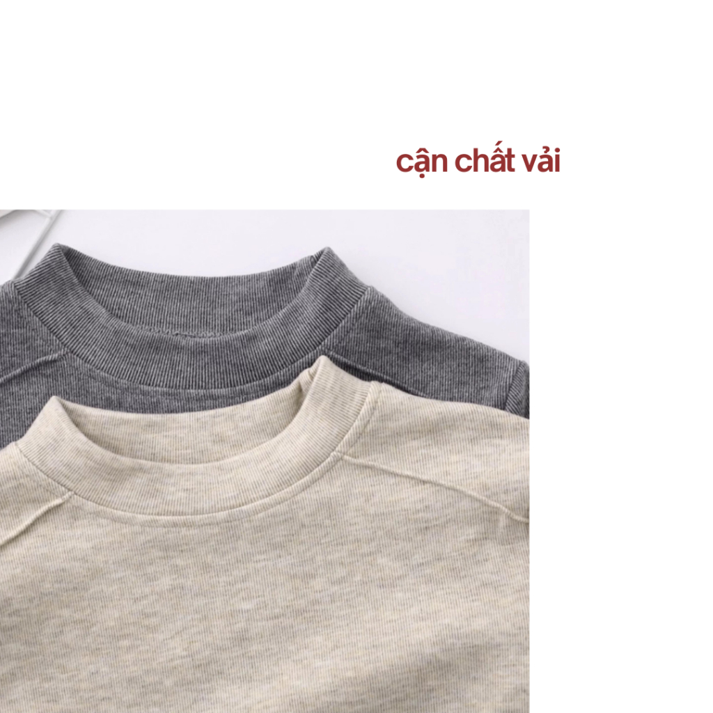 Áo Giữ Nhiệt Len Lông Thỏ Vạt Bầu JUSTDUN PQ7 - Ảo Dài Tay Ôm Body Giữ Nhiệt Cổ Cao 3cm