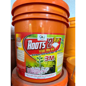 Roots 2 Plus 3M – Phân Bón Hữu Cơ Kích Rễ Cực Mạnh, Phục Hồi Cây, Hạ Phèn Cải Tạo Đất (Can 20 Lít)