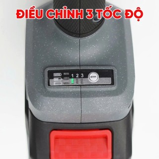 Máy Cắt Mài Pin Không Bánh Răng WORKFIX WF-AG11000G, 3 Tốc Độ, Chống Sốc Đá, Chống Khởi Động Lại.
